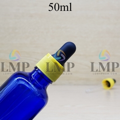 Chai tinh dầu nắp bóp khoen nhựa sọc 50ml