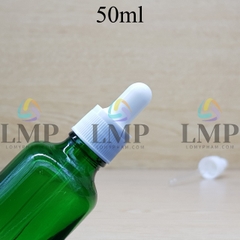 Chai tinh dầu nắp bóp khoen nhựa sọc 50ml