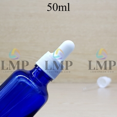 Chai tinh dầu nắp bóp khoen nhựa sọc 50ml