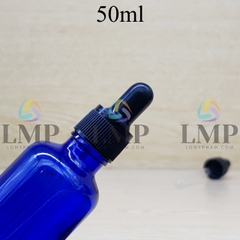 Chai tinh dầu nắp bóp khoen nhựa sọc 50ml