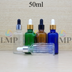 Chai tinh dầu nắp bóp khoen nhôm 50ml