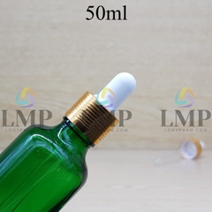 Chai tinh dầu nắp bóp khoen nhôm 50ml