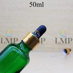 Chai tinh dầu nắp bóp khoen nhôm 50ml