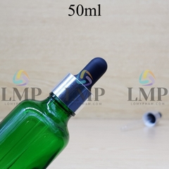 Chai tinh dầu nắp bóp khoen nhôm 50ml