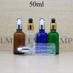 Chai tinh dầu nắp bóp quai xách 50ml