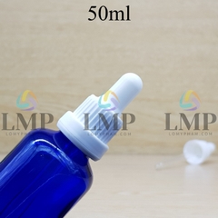 Chai tinh dầu nắp bóp sọc dày 50ml