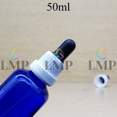 Chai tinh dầu nắp bóp sọc dày 50ml