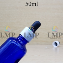 Chai tinh dầu nắp bóp khoen nhựa trơn 50ml