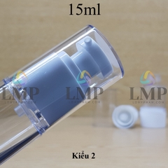Chai hút chân không đầu dẹp