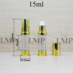 Chai thanh lịch thân trong xịt giọt