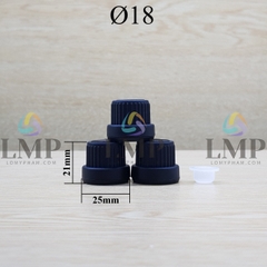 Nắp sọc dày Ø18 ( kèm nút chặn )