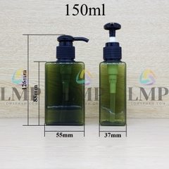 Chai lotion vuông vòi dài