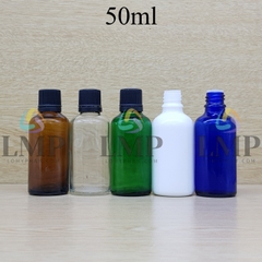 Chai tinh dầu nắp nhựa mỏng 50ml