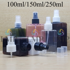 Chai lotion vuông phun sương