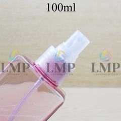 Chai lotion vuông phun sương