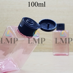 Chai lotion vuông nắp bật sọc