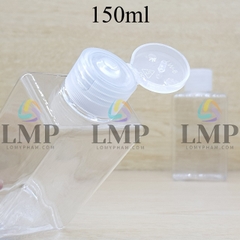 Chai lotion vuông nắp bật sọc