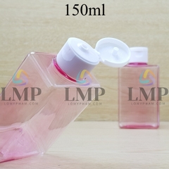 Chai lotion vuông nắp bật sọc