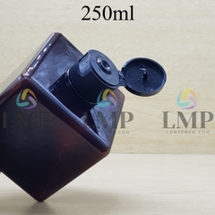 Chai lotion vuông nắp bật sọc