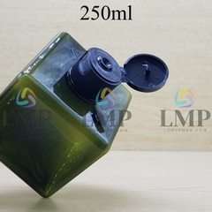 Chai lotion vuông nắp bật sọc