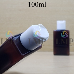 Chai lotion vuông nắp nhấn