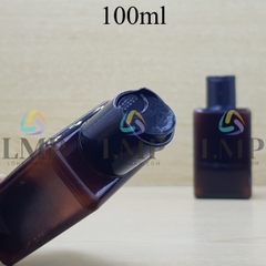 Chai lotion vuông nắp nhấn