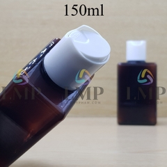 Chai lotion vuông nắp nhấn