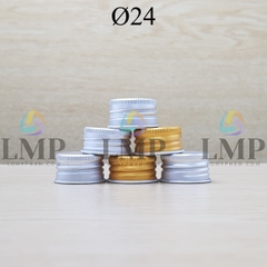 Nắp nhôm cuốn Ø24