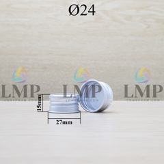 Nắp nhôm cuốn Ø24
