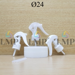 Đầu xịt kiếng có khóa Ø24