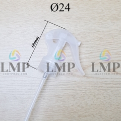 Đầu xịt kiếng có khóa Ø24