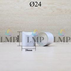 Nắp nhấn xi KO viền Ø24