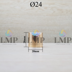 Nắp nhấn xi KO viền Ø24