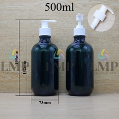 Chai PET 38g vòi van sọc 500ml