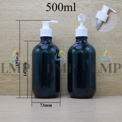 Chai PET 38g vòi van sọc 500ml