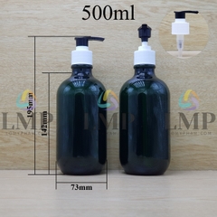 Chai PET 38g vòi van sọc 500ml