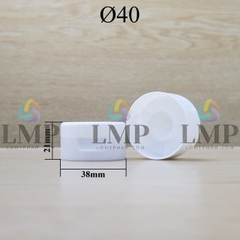 Nắp bật trơn Ø40