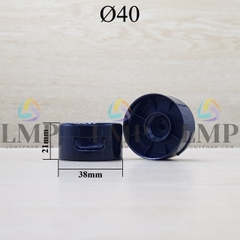 Nắp bật trơn Ø40