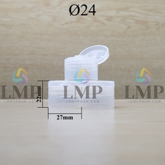 Nắp bật trơn Ø24