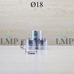 Nắp xi 2 viền Ø18 ( ko kèm nút chặn )