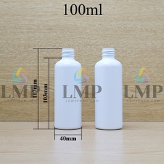 Thân chai vai tròn 100ml