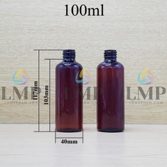 Thân chai vai tròn 100ml