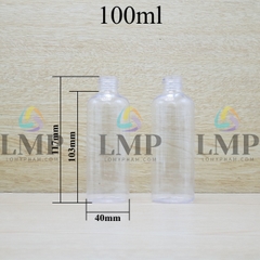 Thân chai vai tròn 100ml