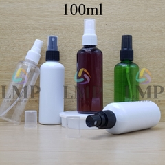Chai vai tròn đầu phun sương sọc 100ml