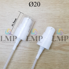 Đầu xịt giọt có 1 viền Ø20