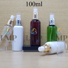 Chai vai tròn đầu phun sương xi 100ml