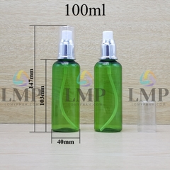 Chai vai tròn đầu phun sương xi 100ml