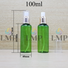 Chai vai tròn đầu phun sương xi 100ml