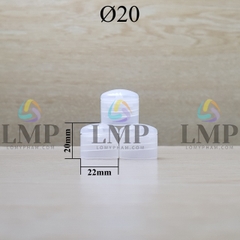Nắp bật trơn Ø20