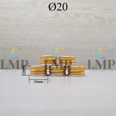 Nắp nhôm cuốn Ø20